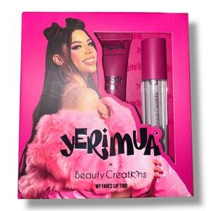Yeri Mua Beauty Creations Lip Trio Set New Sealed Gloss Tint Makeup